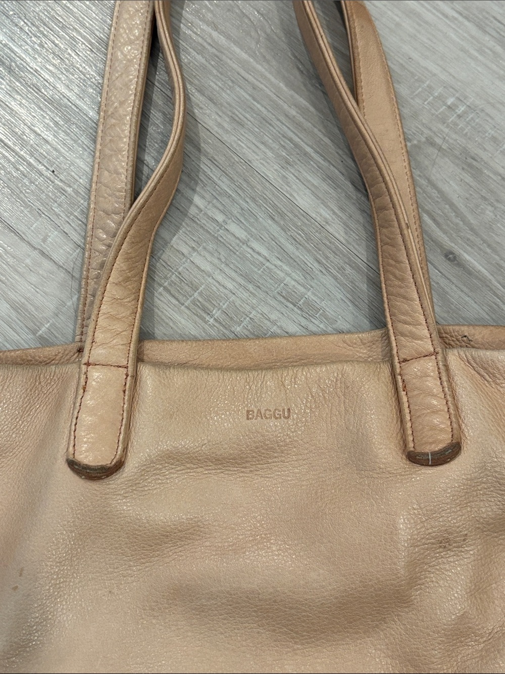 Baggu leather tote bag - Picture 2 of 6